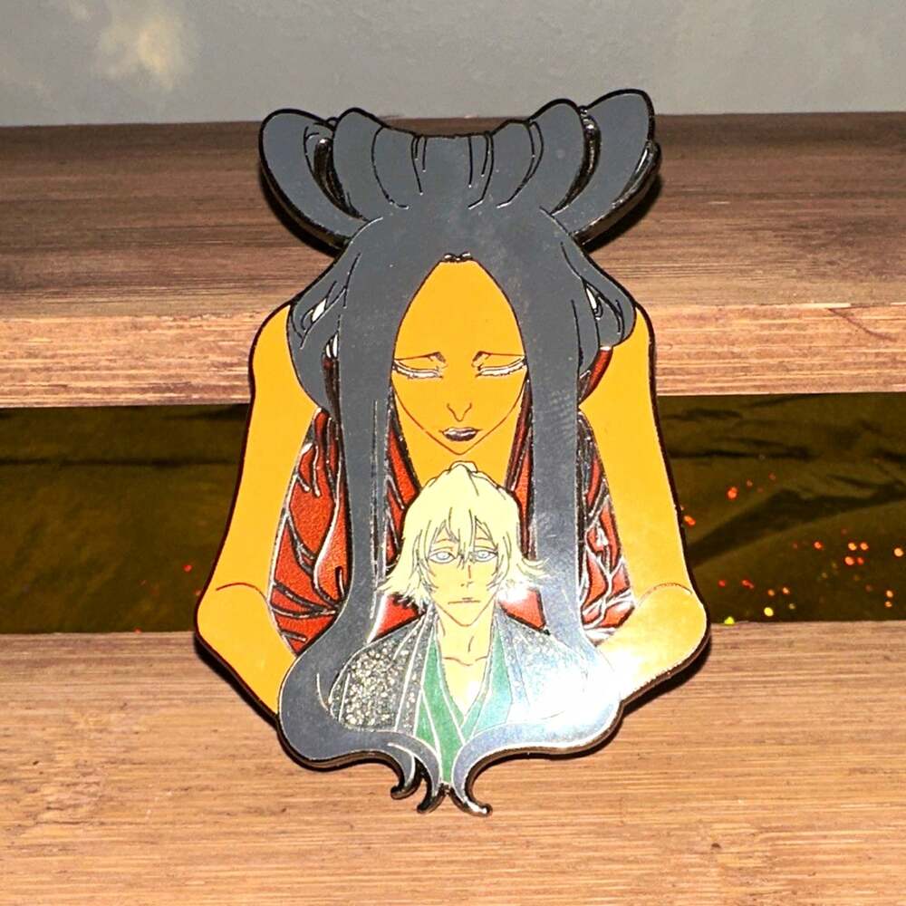 Death Row x Rocket Noodles Bleach Unohana Urahara Enamel Pin LE 50 *limited*